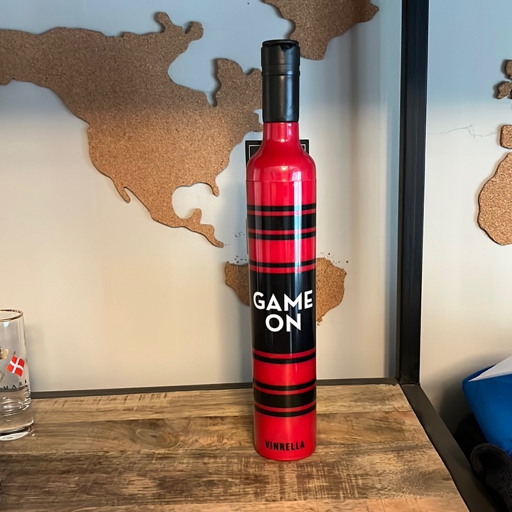 Game On Vinrella Umbrella - Red/Black